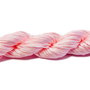 Snur din nailon, 1 mm, roz deschis