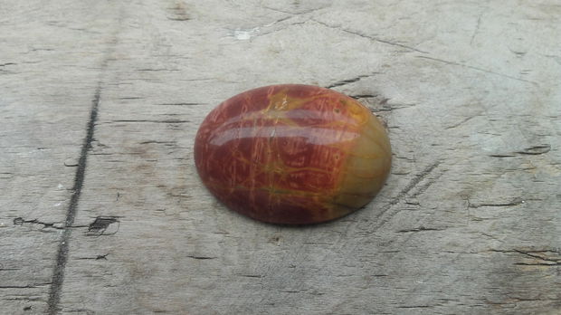 Cabochon jasp Picasso, 30x21 mm