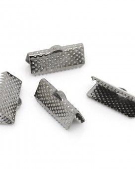 Capat snur argintiu 16x7mm