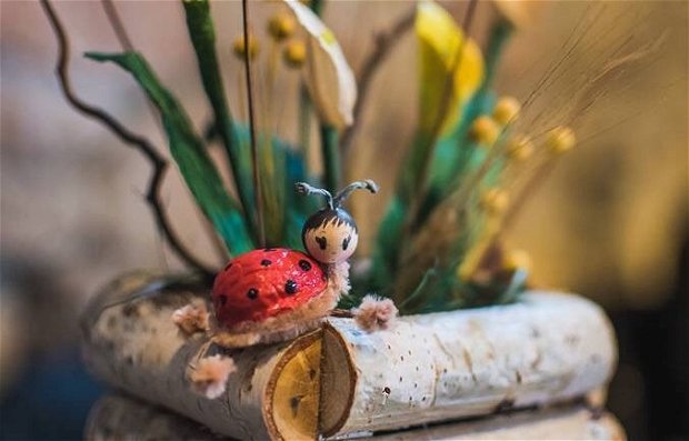 Mamaruta delicioasa - Figurina decorativa pentru ghivecele de flori