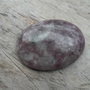 Cabochon lepidolit, 40x30 mm
