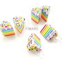 Rainbow Cake - cercei atarnatori