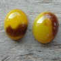 Cabochon agata, 21x15 mm (2 buc)