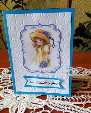 Felicitare handmade