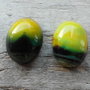 Cabochon agata, 19-20x15-16 mm