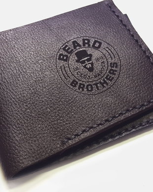 Portofel de piele SLIM personalizat prin gravura