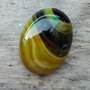 Cabochon agata, 40x30 mm
