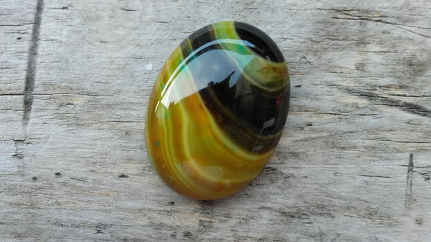 Cabochon agata, 40x30 mm