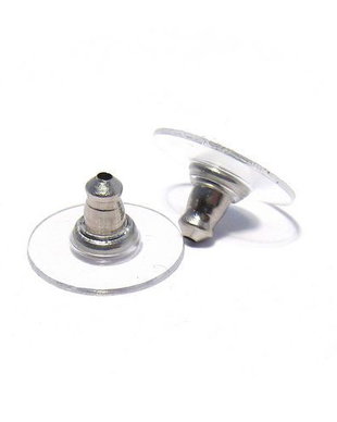 Dopuri cercei din otel inoxidabil, 12x7 mm
