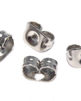 Dopuri cercei din inox, 5x3.5x2 mm