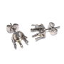 Tortite cercei din inox, 16x7 mm