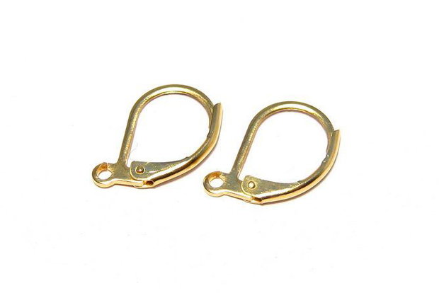 Tortite cercei din inox, 15x10 mm