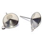 Tortite cercei din inox, 14x10 mm