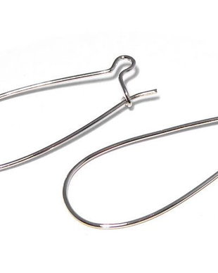 Tortite cercei din inox, 34x14 mm