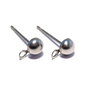 Tortite cercei din otel inoxidabil, 15x4 mm