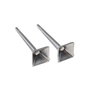 Tortite cercei din otel inoxidabil, 13x4 mm