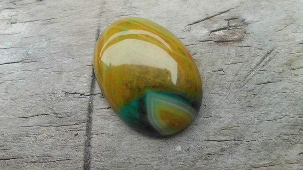 Cabochon agata, 40x30mm