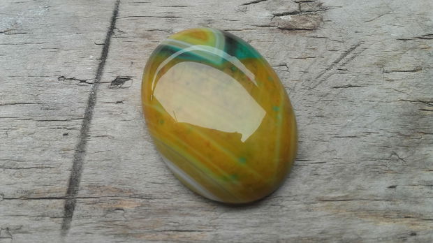 Cabochon agata, 40x30mm