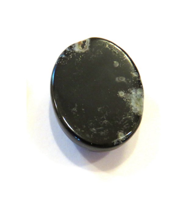 Inel delicat din Argint 925 si Onix negru oval - IN320 - Inel negru, inel elegant, inel pietre semipretioase, inel reglabil