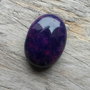 Cabochon agata mov, 25x18 mm CADOU