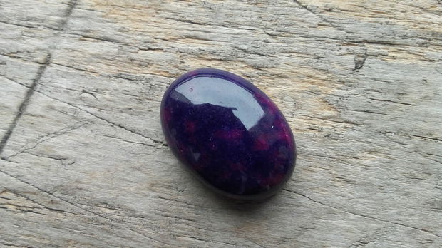 Cabochon agata mov, 25x18 mm CADOU