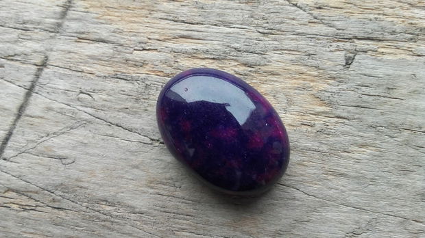 Cabochon agata mov, 25x18 mm CADOU