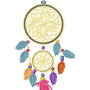 Dreamcatcher brodat 4