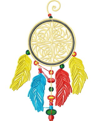 Dreamcatcher brodat 9