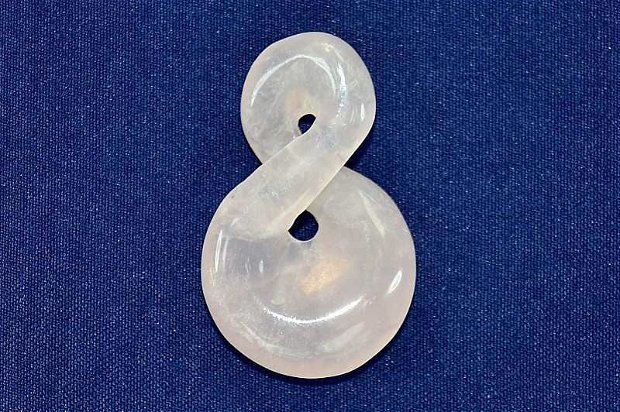 Pandantiv infinit din Unakit  PA332 - cadou romantic, colier unisex, pandantiv pietre semipretioase, colier barbati femei