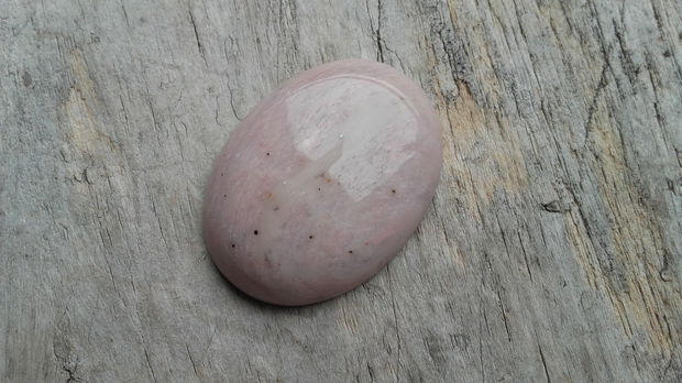 Cabochon rhodonit roz, 40x30 mm