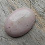 Cabochon rhodonit roz, 40x30 mm