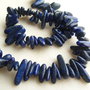 Lapis lazuli coltisori - sir de aprox 19.5 cm fara inchizatoare