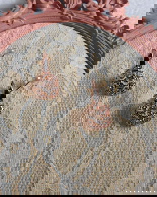 CERCEI  NOI,   PLACATI  CU AUR  ROZ , ELEGANTI , FINI