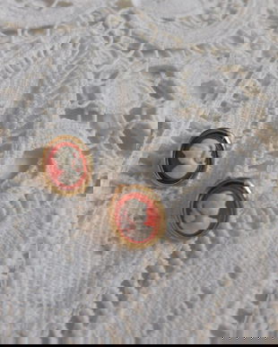 CERCEI   NOI, PLACATI CU AUR , CAMEE, SUPERBI