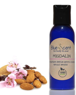 Migdalin-demachiant delicat cu ulei de migdale si apa florala de trandafir-BlueScent