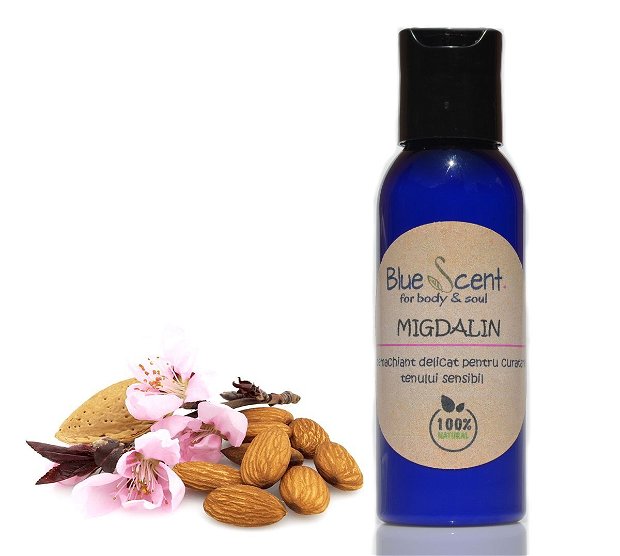 Migdalin-demachiant delicat cu ulei de migdale si apa florala de trandafir-BlueScent