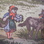 Peretar vintage-Scufita rosie