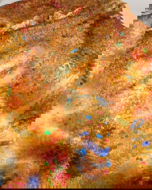 Esarfa spectaculoasa matase naturala , o pictura adevarata