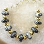9497 # (9buc) Jasp, rondele, 13x7mm