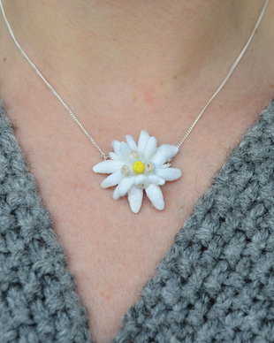 Floarea de colt - colier