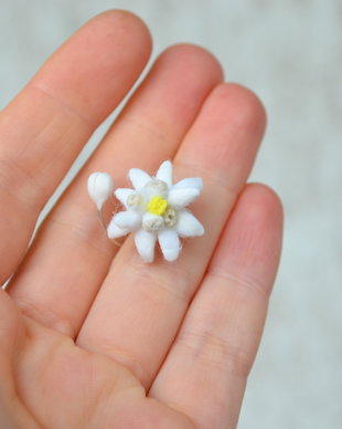 Floare de colt- inel reglabil