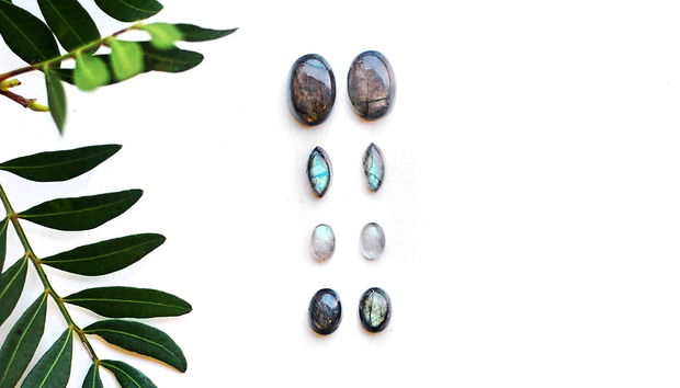 Set labradorite - 8 buc