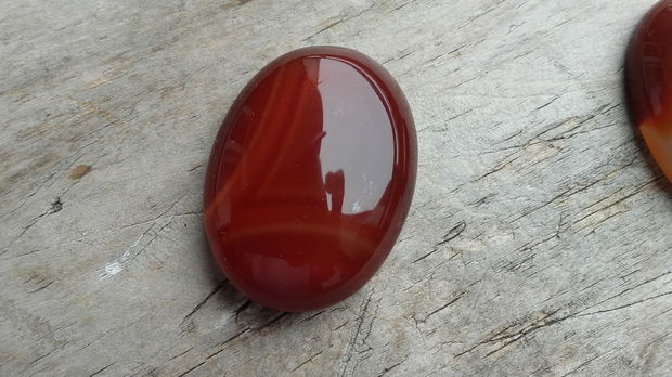 Cabochon agata, 40x30 mm