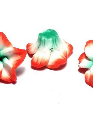 Margele din polimer, 15~16x9~10 mm