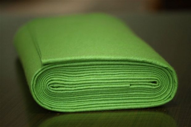 Fetru din lana -50x140cm- verde deschis- 1.1.1.322