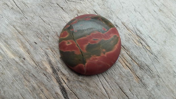 Cabochon Jasp Picasso, 30 mm