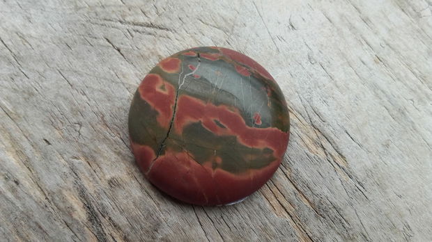 Cabochon Jasp Picasso, 30 mm