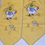 Traversa cu broderie