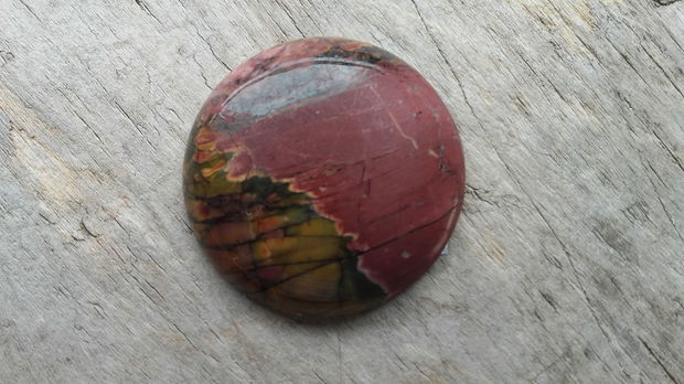 Cabochon Jasp Picasso, 30 mm