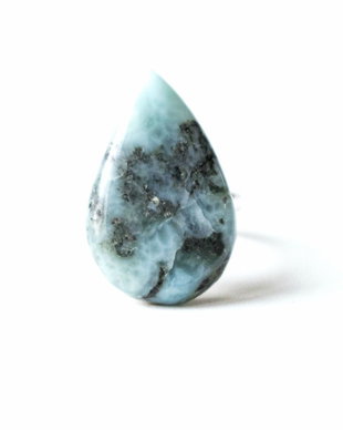 Inel din Argint 925 si larimar